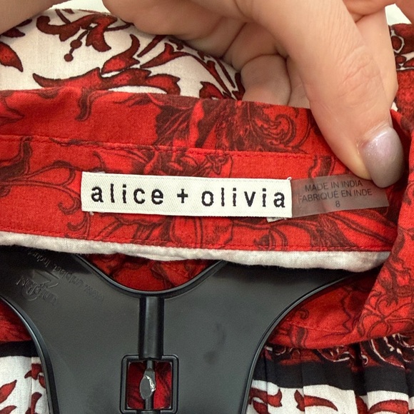 Alice + Olivia Tiffie Puff Sleeve Mini Dress - Picture 4 of 6